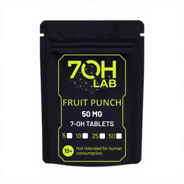 7OH Lab 50MG Fruit Punch 7-Hydroxymitragynine Tablets Canada